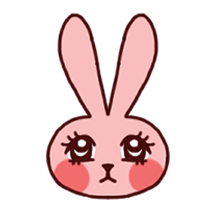 [LINEスタンプ] 元気いっぱい！すこやかうさぎ2