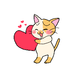 [LINEスタンプ] ねこ・ネコ・にゃんこ♪〈カラフル〉