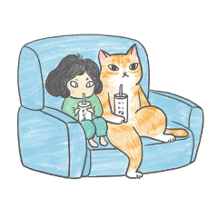 [LINEスタンプ] ラムの不機嫌な生活