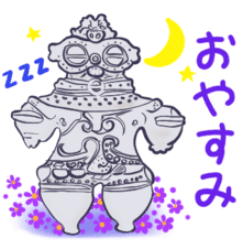 [LINEスタンプ] 土偶（どぐう）づくし