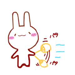 [LINEスタンプ] ゆるいけあうさ①