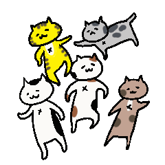 [LINEスタンプ] 動くおキャット様スタンプ