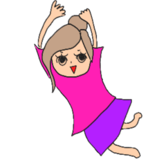 [LINEスタンプ] 可愛い女の子の友達スタンプ2