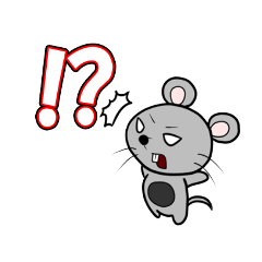 [LINEスタンプ] ちょっと口の悪いネズミ