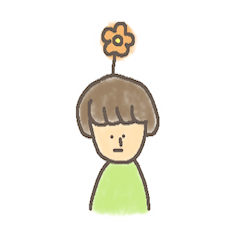 [LINEスタンプ] 緑の男の子