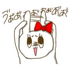 [LINEスタンプ] メンヘラオタクうさぎのかわちぃスタンプ