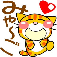 [LINEスタンプ] 可愛いにゃんこ達【13】ご陽気に夏