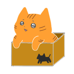 [LINEスタンプ] 茶トラ猫の1日