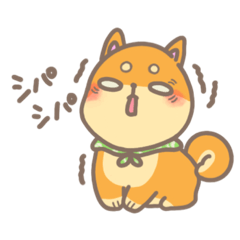 [LINEスタンプ] ドライアイなの！しぱ犬