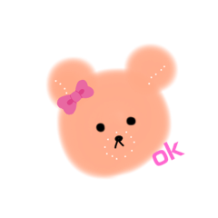 [LINEスタンプ] カラフルなくまちゃん