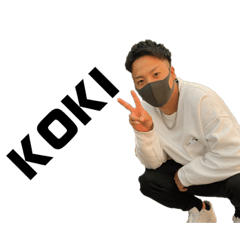 [LINEスタンプ] 新時代は、KOKI。(feat.GOMA a.k.a 諭吉)