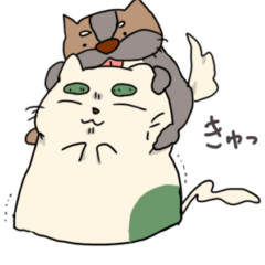 [LINEスタンプ] まゆねことこげいぬ