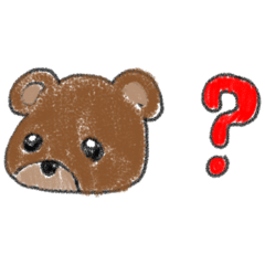 [LINEスタンプ] 手書き可愛いクマさん❤️