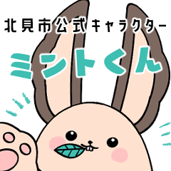 [LINEスタンプ] 北海道 北見市 キャラクター「ミントくん」の画像（メイン）