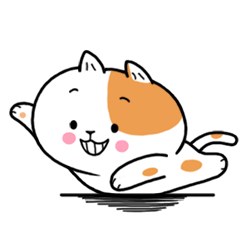 [LINEスタンプ] 餃子猫」ニャンイ」と「ウン」2