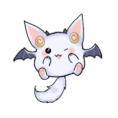 [LINEスタンプ] 悪魔にゃにゃちゃん