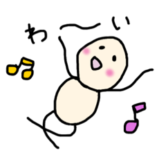 [LINEスタンプ] みきちのリアクション編