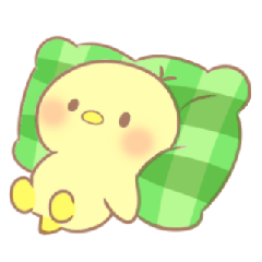 [LINEスタンプ] のんびりひよこ。