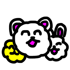 [LINEスタンプ] わたぐまと仲間たちのかわいい毎日 2代目