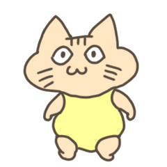 [LINEスタンプ] ばぶねこ