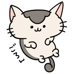 [LINEスタンプ] ねこのシンバ