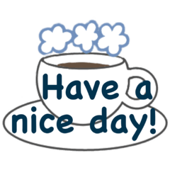 [LINEスタンプ] I'm working today too.