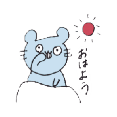 [LINEスタンプ] 使いやすいスタンプネズミ