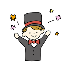 [LINEスタンプ] ぼうしのぼうや