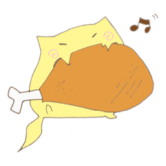 [LINEスタンプ] ねこのガブちゃん♡