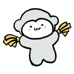 [LINEスタンプ] ビクトリーモンキー