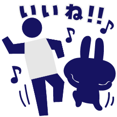 [LINEスタンプ] ピクトグラム風スタンプ