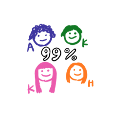 [LINEスタンプ] 99%spirit