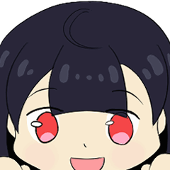 [LINEスタンプ] 口屋子の画像（メイン）