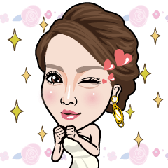 [LINEスタンプ] yuna yuna！