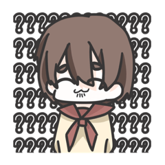 [LINEスタンプ] 圧力がやばい女の子