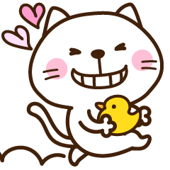 [LINEスタンプ] ねこさんたち♡お返事