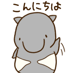 [LINEスタンプ] きょうのばく(毎日使える)