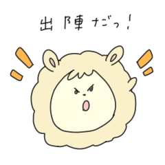 [LINEスタンプ] 戦国風もこちゃんスタンプ