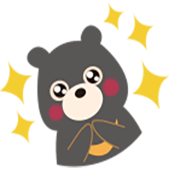 [LINEスタンプ] かわいいくまさん☆毎日使えるスタンプ