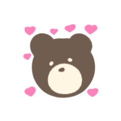 [LINEスタンプ] くまのクマです。