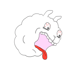 [LINEスタンプ] アンゴラうさぎの日常