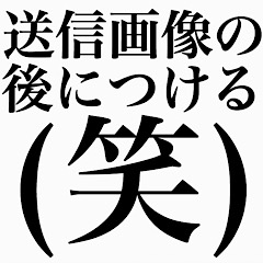 [LINEスタンプ] 送信画像＆動画の後につける(笑)