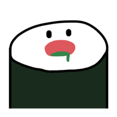 [LINEスタンプ] 二足歩行するネギトロくん