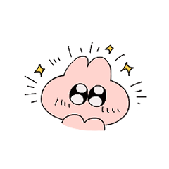 [LINEスタンプ] ただかわいいうさぎ