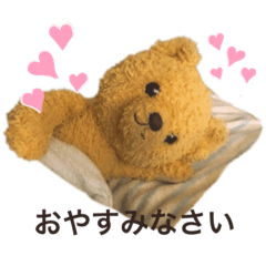 [LINEスタンプ] テディベア ホットくん 日常の会話ver