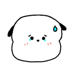 [LINEスタンプ] 赤ちゃんワンコのポポ