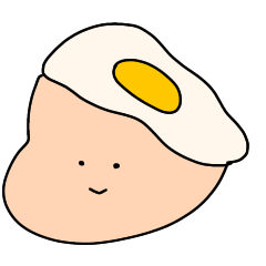 [LINEスタンプ] 食べ物人間①