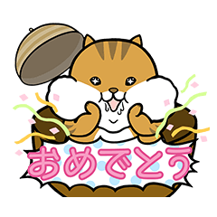 [LINEスタンプ] ぽっちゃりすと森のお友達