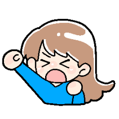 [LINEスタンプ] あかりちゃんスタンプ(日常編)