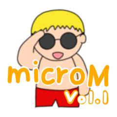 [LINEスタンプ] microM Vol.1
